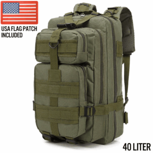 Large Tactical 40L Backpack
