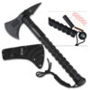 USMC tactical axe with survival kit and compass