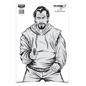 Eze-Scorer™12 x 18 BC Bad Guy Target - 10 pack