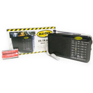 Mayday AM/FM Radio w/ Batteries