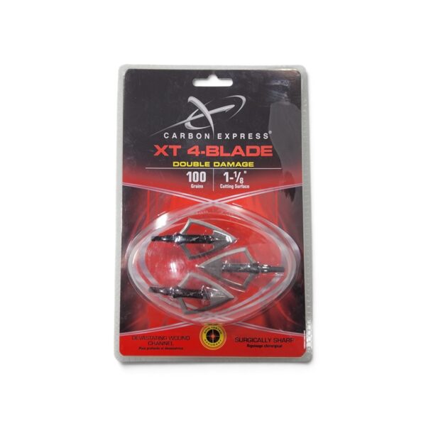 Carbon Express XT 4-blade broadheads 100 grain
