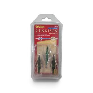 Allen Gunnison low profile broadheads 100 grain 3-pack