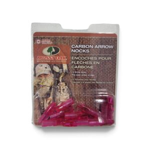 Mossy Oak carbon arrow nocks 12-pack in packaging
