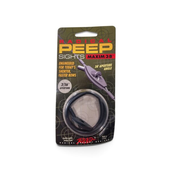 RAD Maxim 38 Peep Sight 3/16