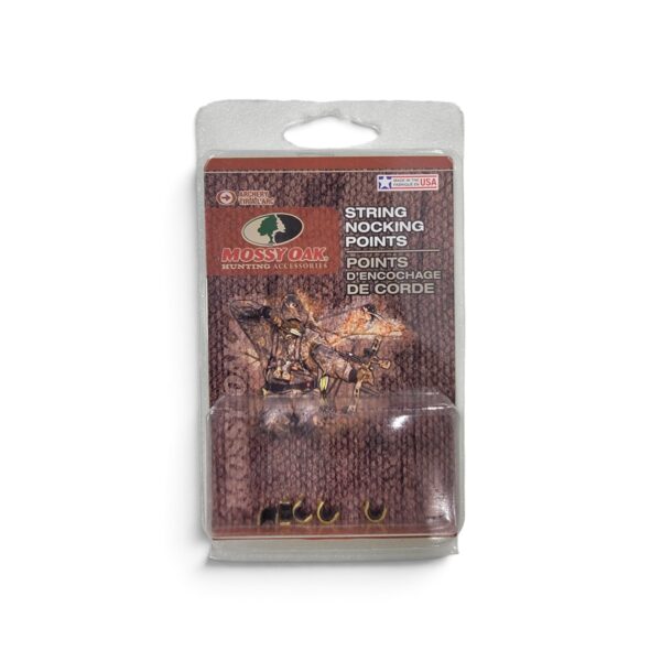 Mossy Oak string nocking points in packaging