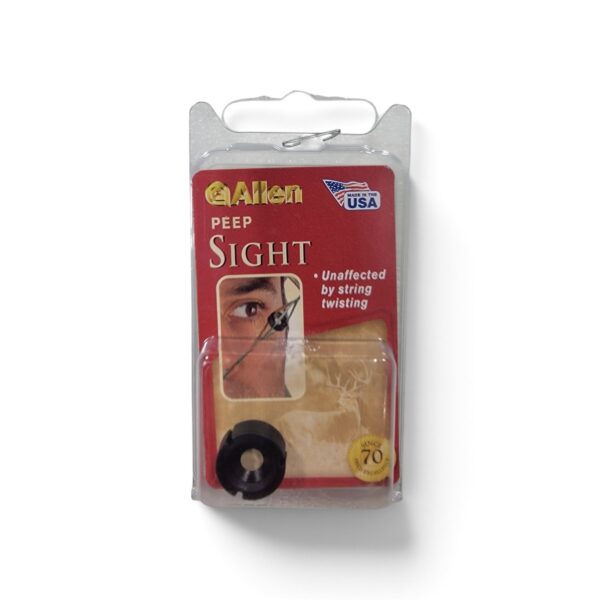 Allen peep sight for compound bow