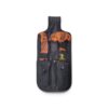 Elk Ridge field dressing kit in orange camo, in sheath