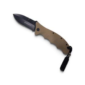 Elite Tactical U.S. Marines Alpha folding knife, open