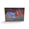 LaserLyte Laser Plinking Can Kit box with training pistol, laser trainer, and 3 plinking cans