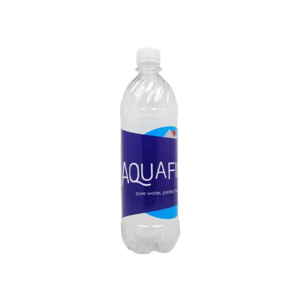 Water bottle diversion safe, closed and open showing hidden compartment